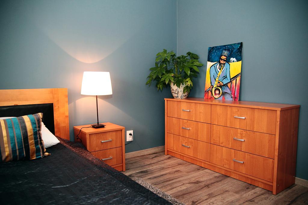 Livin Apartments Santocka Шчечин Стая снимка