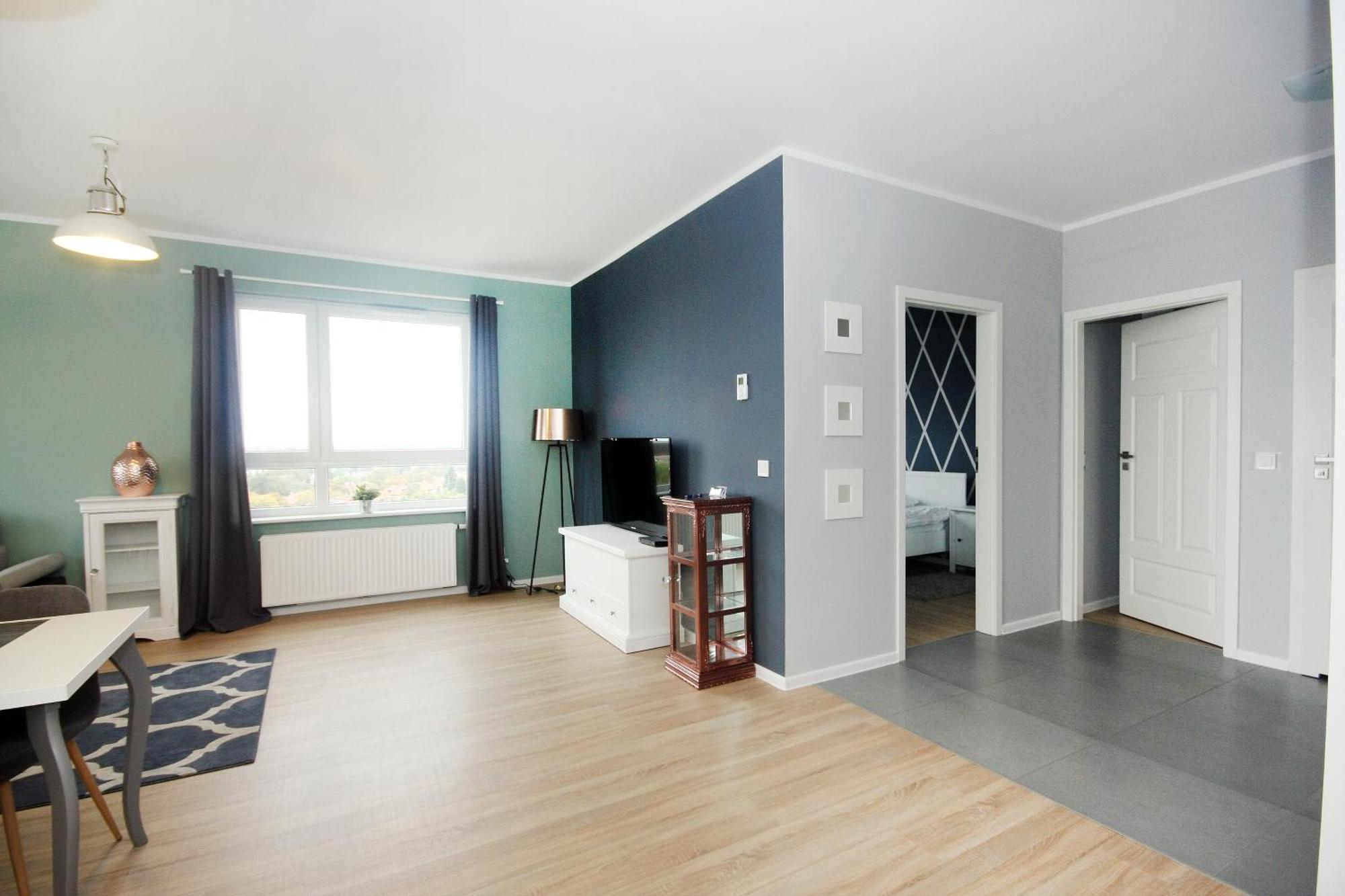 Livin Apartments Santocka Шчечин Стая снимка