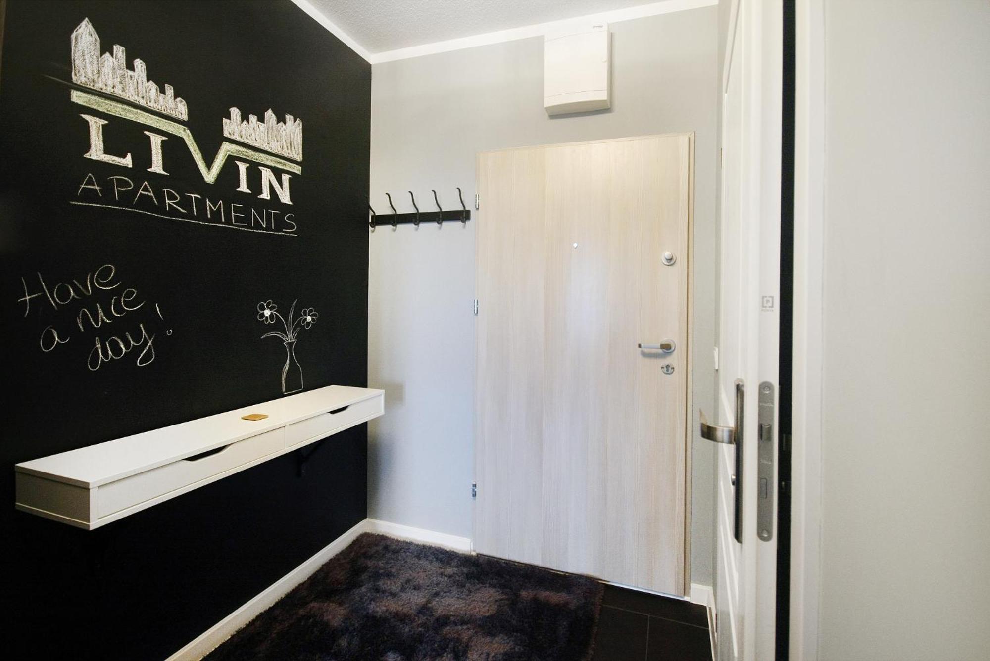 Livin Apartments Santocka Шчечин Стая снимка
